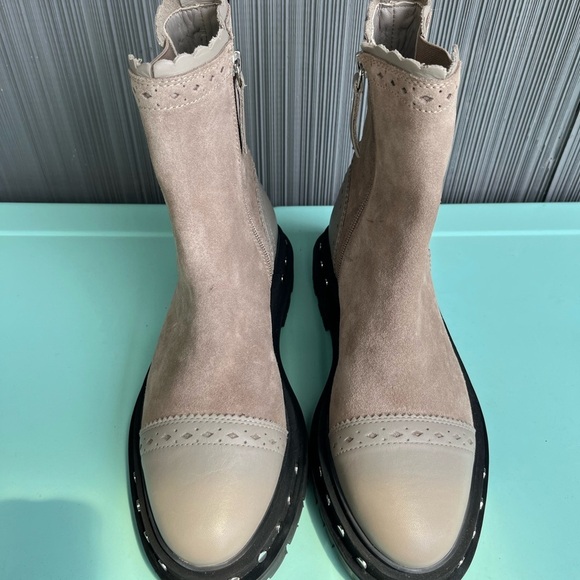 Free People Gray Ankle Boots - Picture 6 of 12